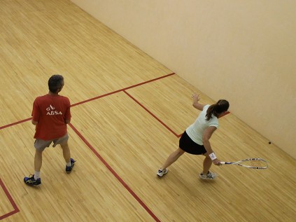 Lee Klette shows that women can compete on the same level as men in sport.