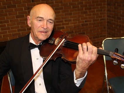 Violinist Dietheln Seifert says" I played classical music all my life because it is a good thing and I enjoy it. I absolutely enjoy it."