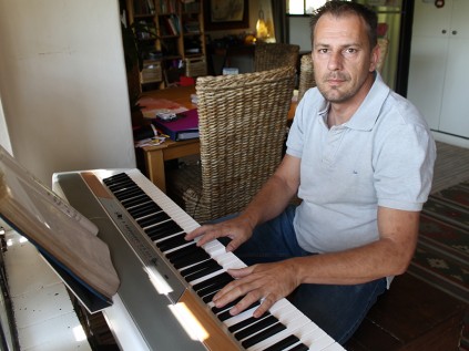 Mark Donker stars in 'Elephant Song', produced by Melenny Productions. One of his hobbies is writing music.