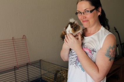 Roberta Simson founder of SA guinea Pig Rescue and Rehome.