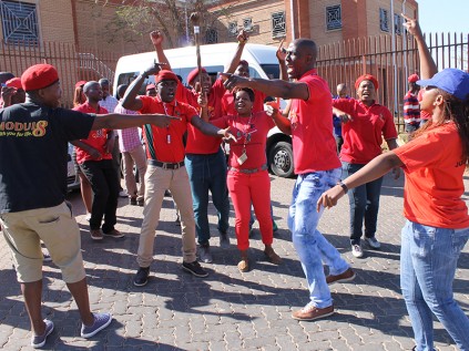 RS40NZEFFWEB - 90 EFF, IFP and DA members were acquitted of all charges at Randburg Magistrates__ Court on 06 October.