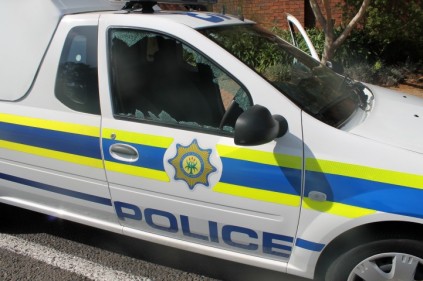 A Randburg police officer was shot in the neck while attending to a cash-in-transit vehicle robbery in Ferndale on 14 October. He was airlifted to hospital.