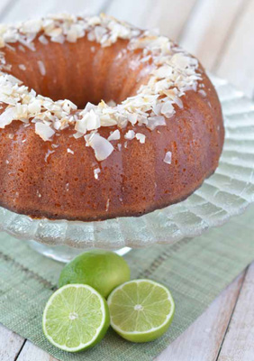 8. LIME COCONUT CAKE